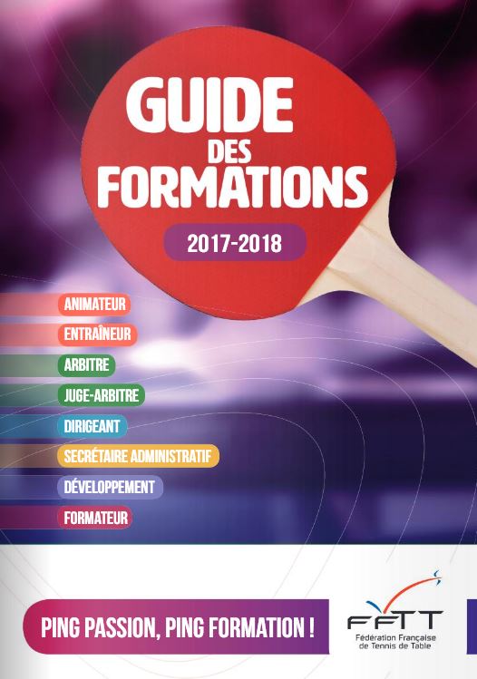 guide formations fftt 1718